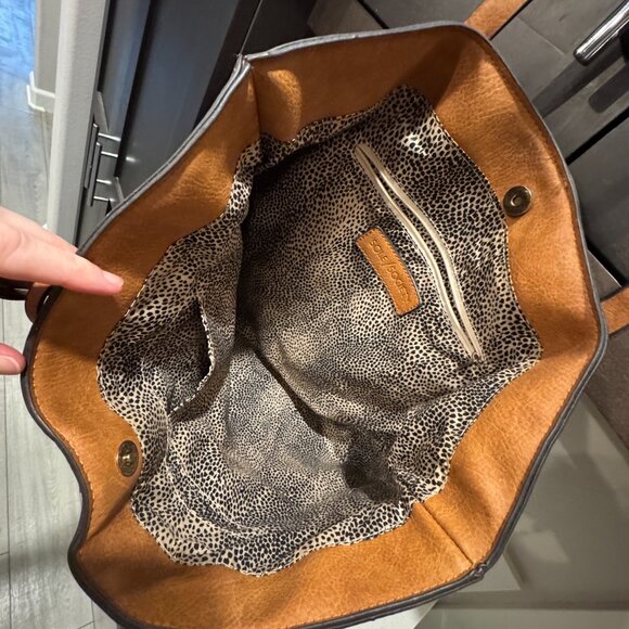 Sole Society tan shoulder bag, so cute! - Picture 2 of 3